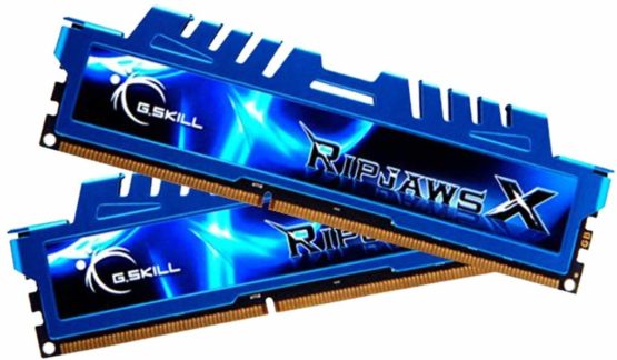 Barrettes mémoire RAM DDR3 16Go (Kit 2x8Go) Gl RipJaws X Series PC19200 (2400Mhz) (Bleu),F3-2400C11D-16GXM