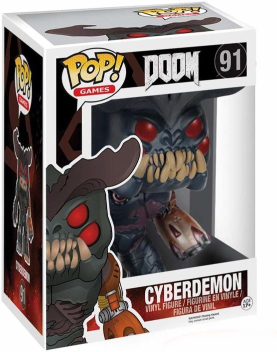 Funko 7940 Doom 7940 6 Inch POP Vinyl Cyberdemon Figure
