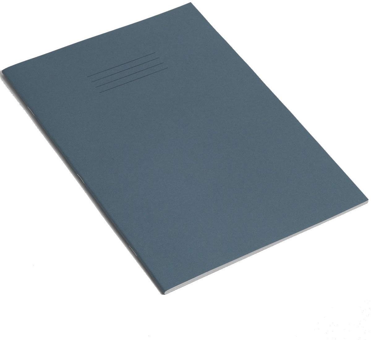 Rhino A4 Exercise Books, 64-Page / 20mm Squared Paper Notebook, 10-Pack, Office & School Stationery Supplies, Light Blue