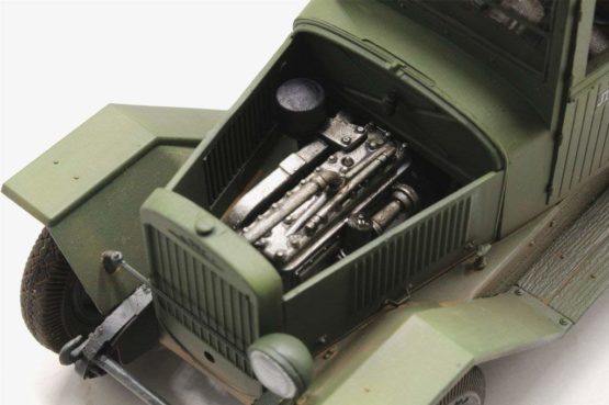 Hobbyboss 83886 1:35 Scale Russian ZIS-5B Truck Plastic Model Kit - Image 4