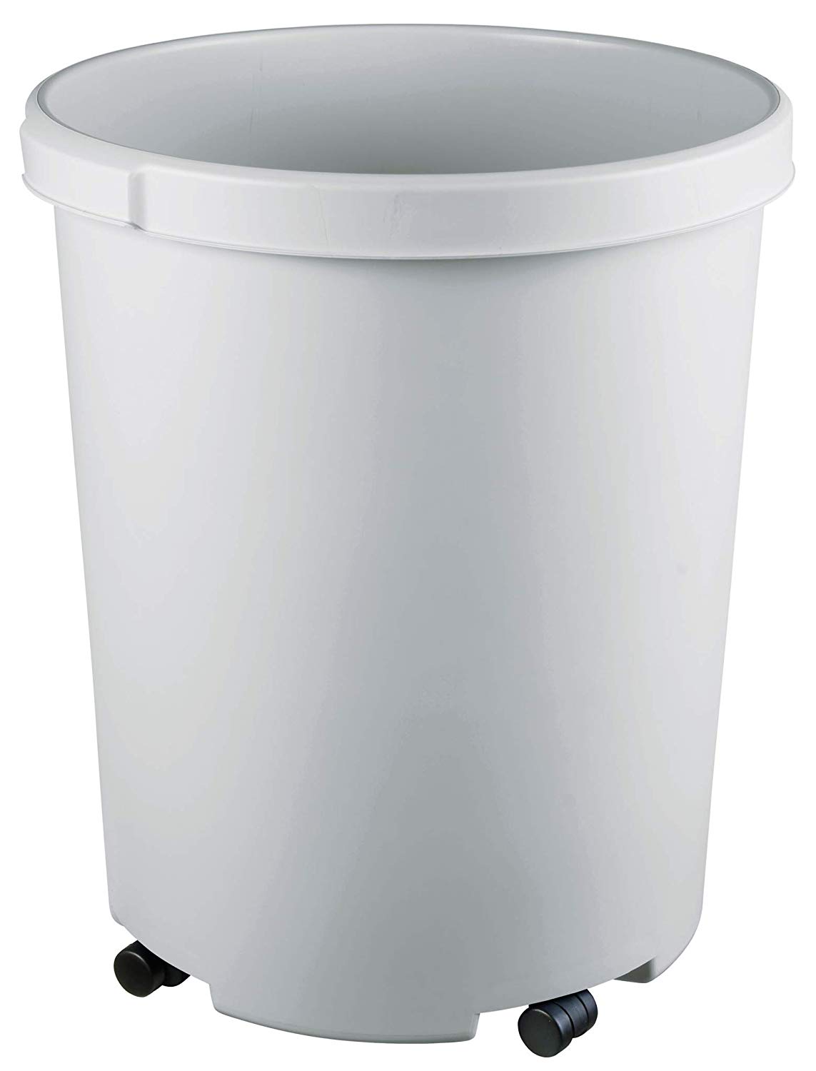 HAN 1836-11, KLASSIK large waste bin XXL. Stable, attractive und in premium quality, 50 litres, light-grey - Image 2