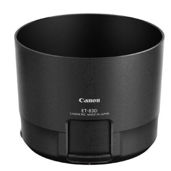 Canon ET-83D Lens Cap, Black, Protective Caps for Lenses