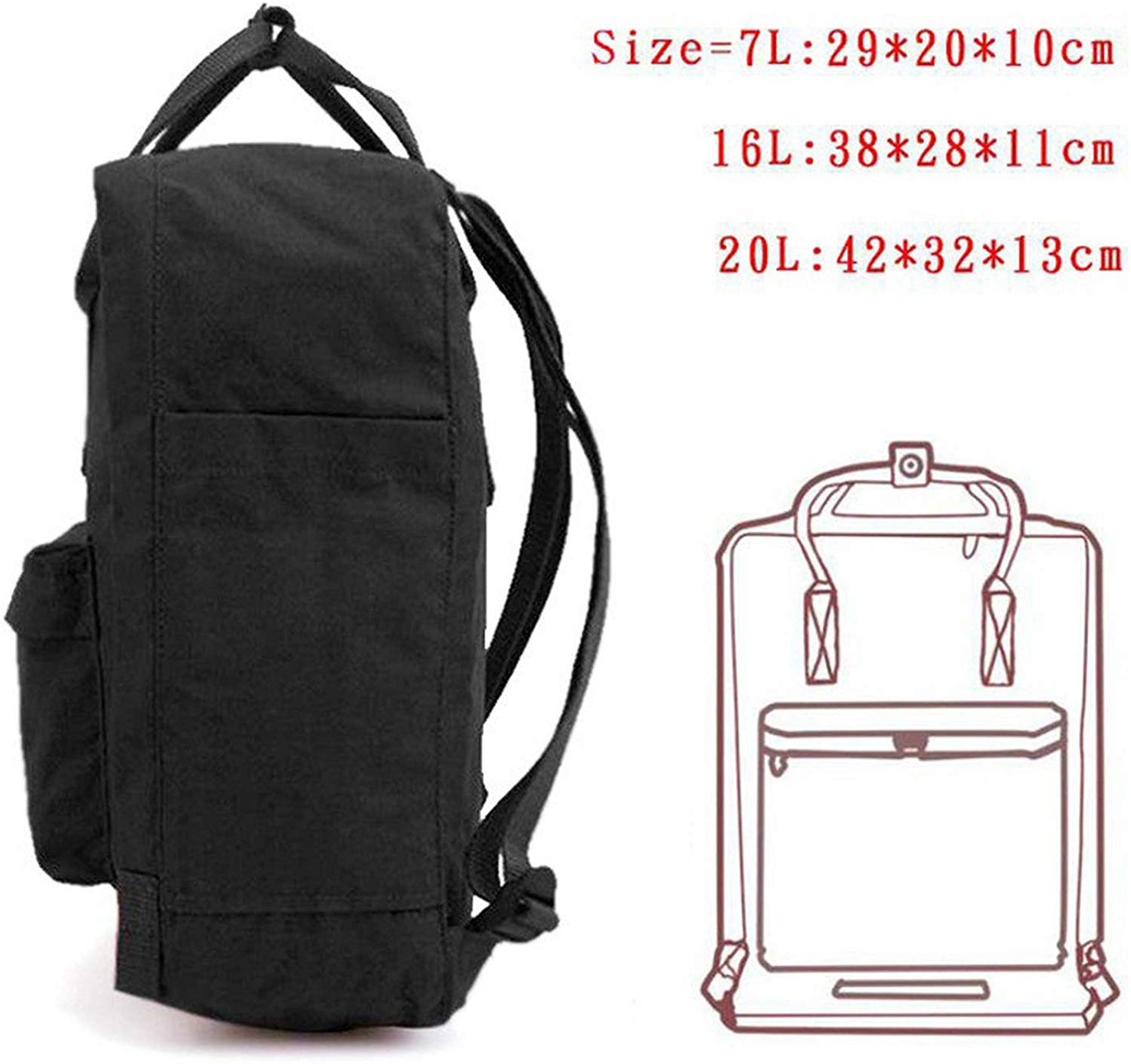 Fjällräven Unisex Adult Kånken Backpack - Super Grey, 27 x 13 x 38 cm/16 Litre - Image 3