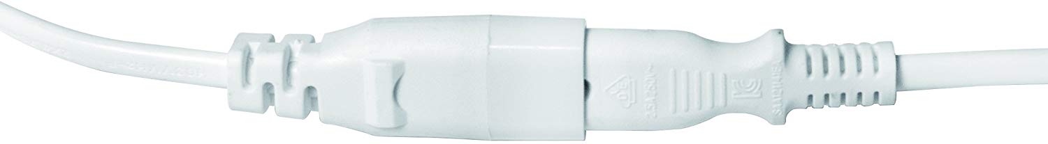 LogiLink Power Cable Extension, 2 m, White, 2 Meters - Image 3