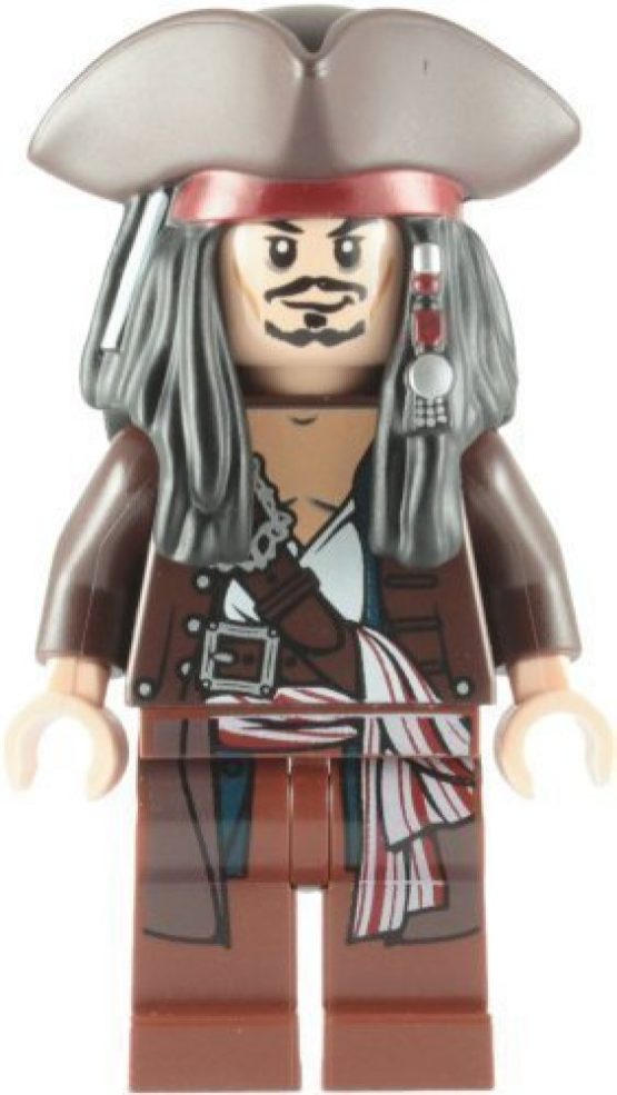 LEGO Pirates of the Caribbean: Captain Jack Sparrow with Tricorne Minifigure