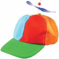 Cartoon Character Fancy Dress Party Helicopter Propeller Beanie Hat Ball Cap