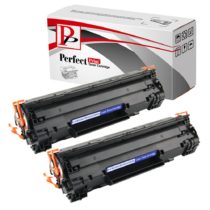 2 x CE285A 85A Compatible Toner Cartridge for HP Laserjet PRO M1130 M1132 M1210 M1210MFP M1212NF M1213NF P1100 P1102 P1102W, 1600 Pages