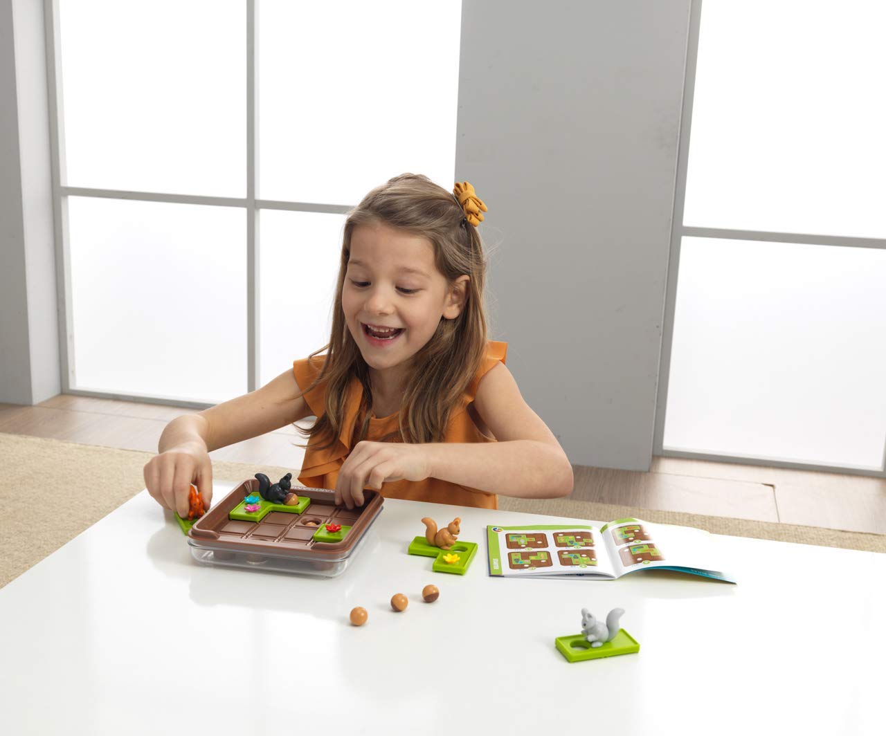 SmartGames - Squirrels Go Nuts! 1 Player Puzzle Game, Multicolor - Image 4