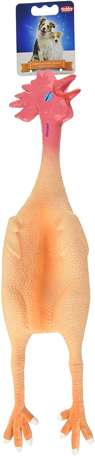 Nobby Latex Chicken, 47 cm, orange