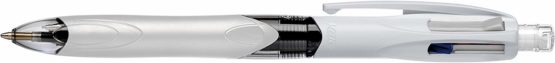 BIC Bic® 4 Colours® Multicolour Retractable Ballpoint Pen 3+1 HB, 0.32/0.7 mm, Grey