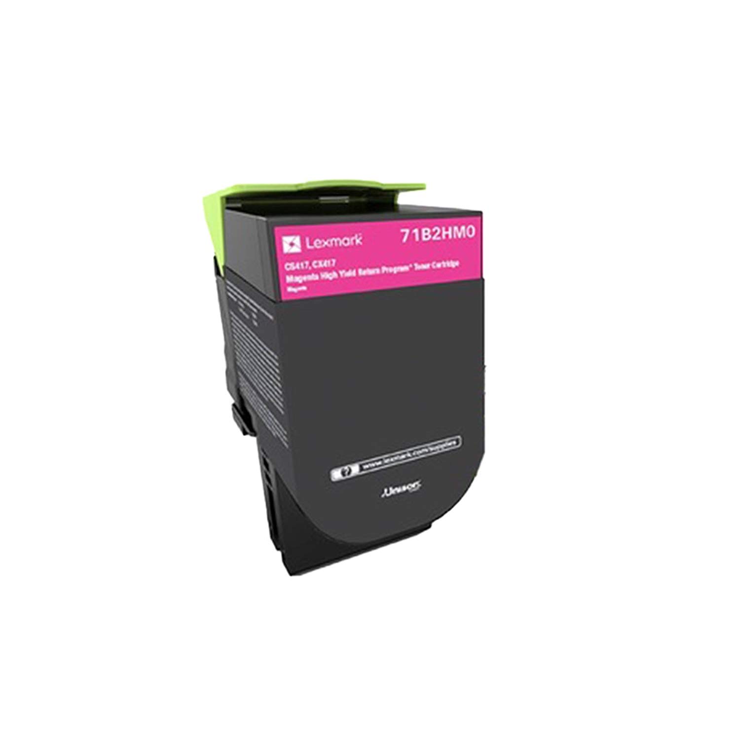 Lexmark 71B2HM0 High Capacity Toner Cartridge - Magenta, Normal - Image 2