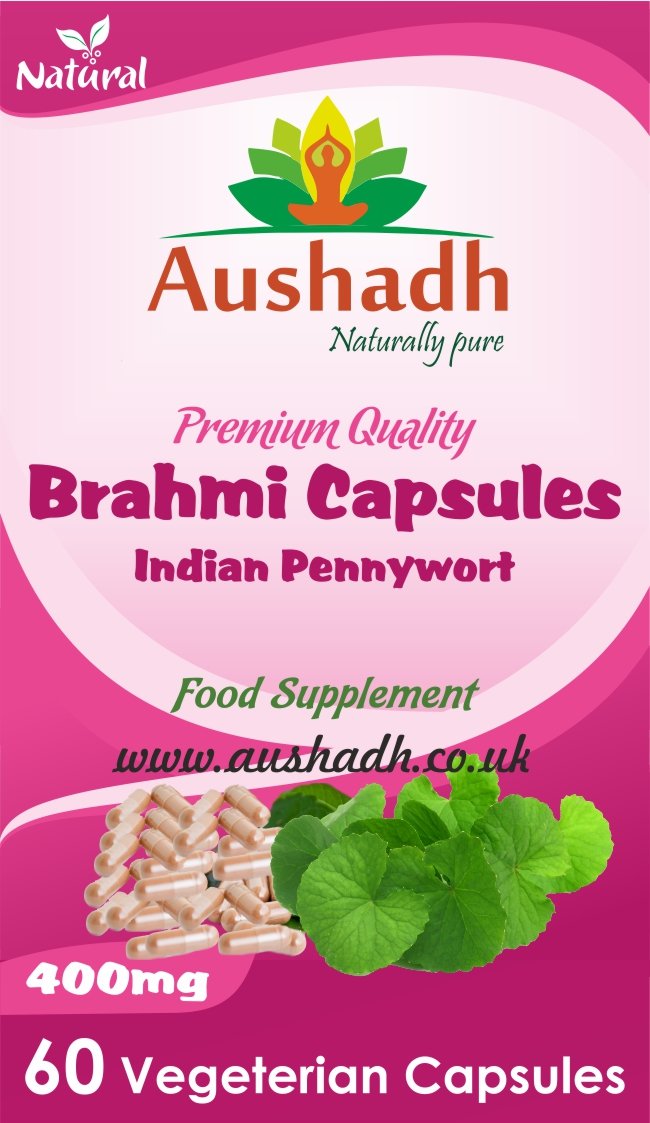 Brahmi Capsule, Natural, 60 count (Pack of 1)