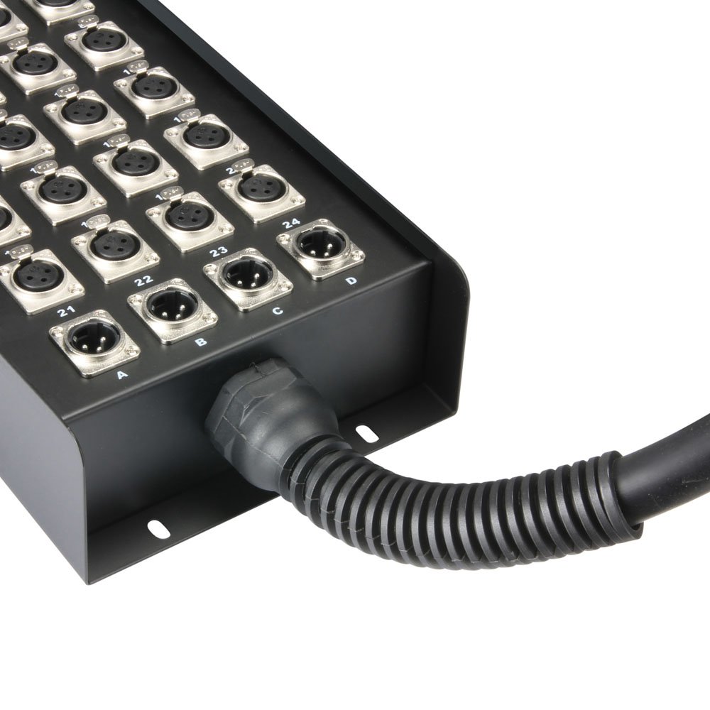 Adam Hall K 28 C 30 30m 24/4 Multicore with Stage Box, Black - Image 3