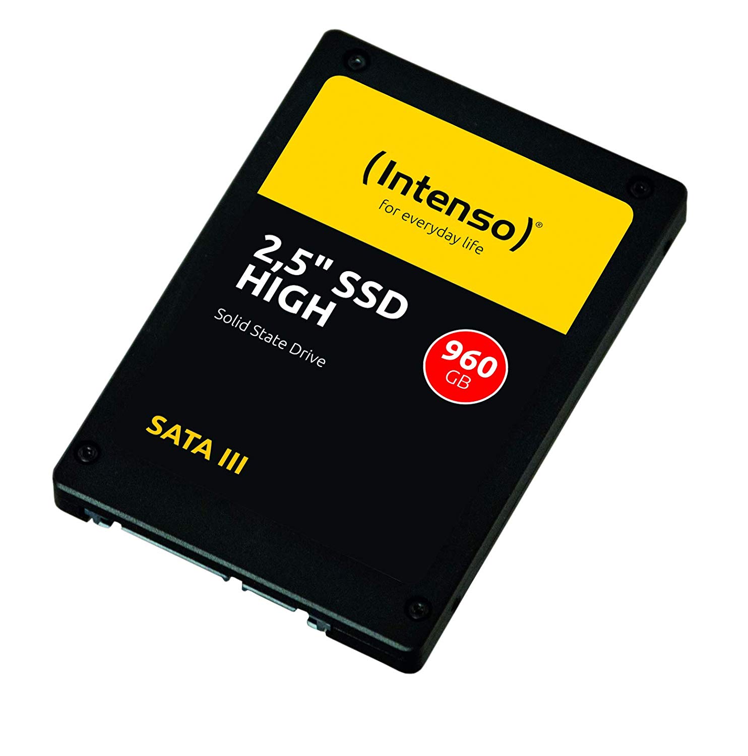 Intenso 960 GB 2.5-Inch Internal Solid State Drive,Black,3813460, 960GB