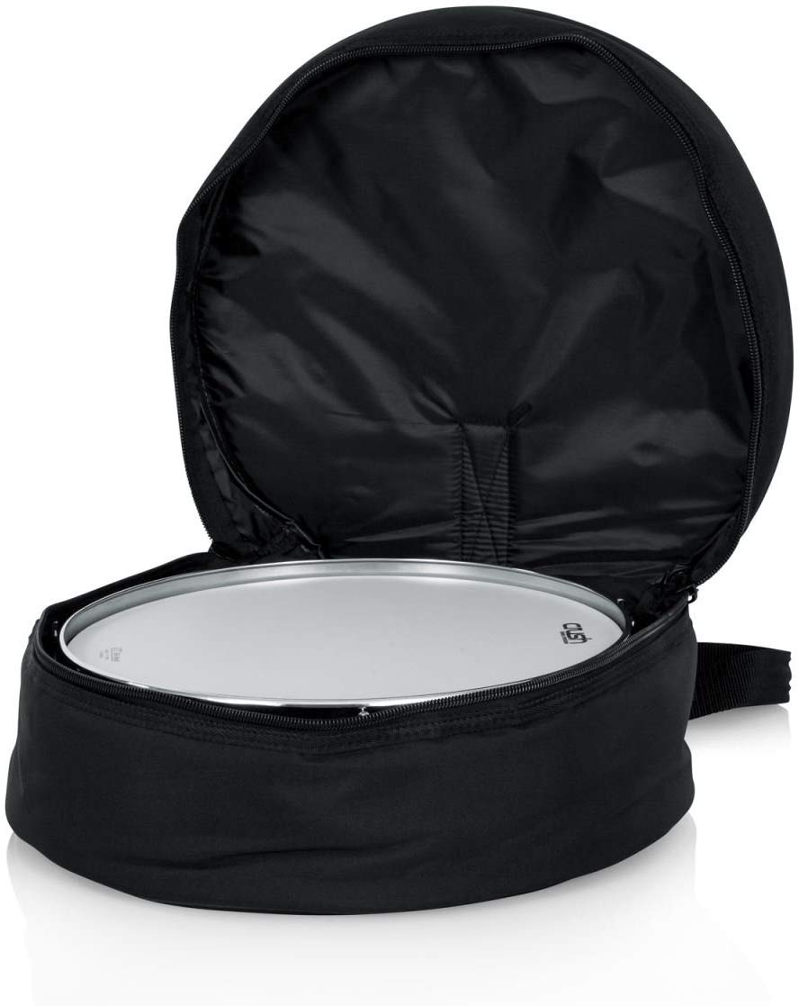 Protector Percussion 14 x 5.5-inch Standard Series Padded Snare Bag, Black, 14" x 5.5" - Image 3