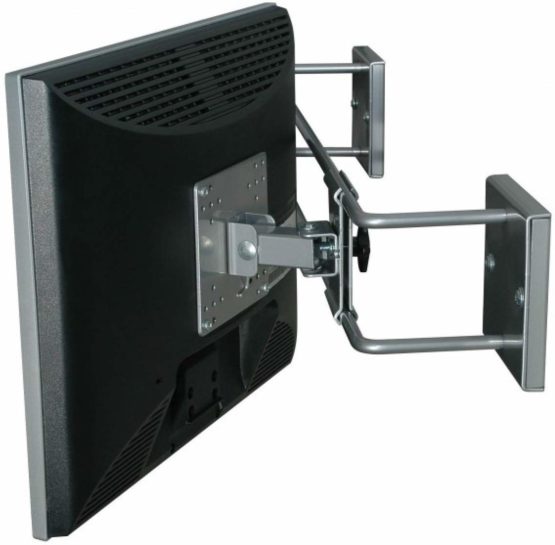R-Go Alternative Wall Bracket, Adjustable, Silver - Image 2