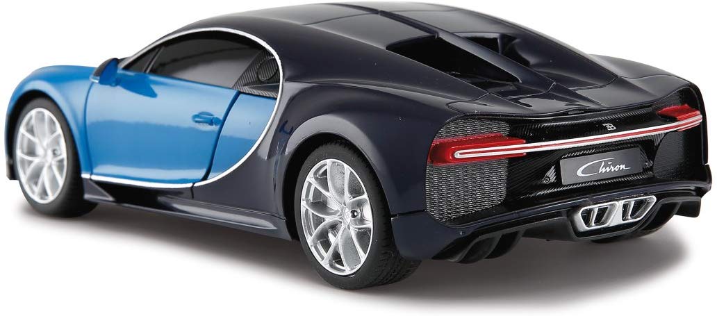 Jamara RC car, Bugatti 1:24 Blue, Officially Licensed, 7 kph, 1hr Drive Time, High End Finish, 18.9 cm - Image 4