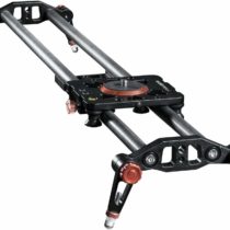 walimex pro carbon Video Camera Slider Pro (Smooth Movements with Carry Case & Spirit Level – Black