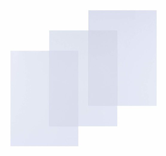 PAVO Premium A3 200 μ PVC Glass Cover - Clear/Transparent (Pack of 100)