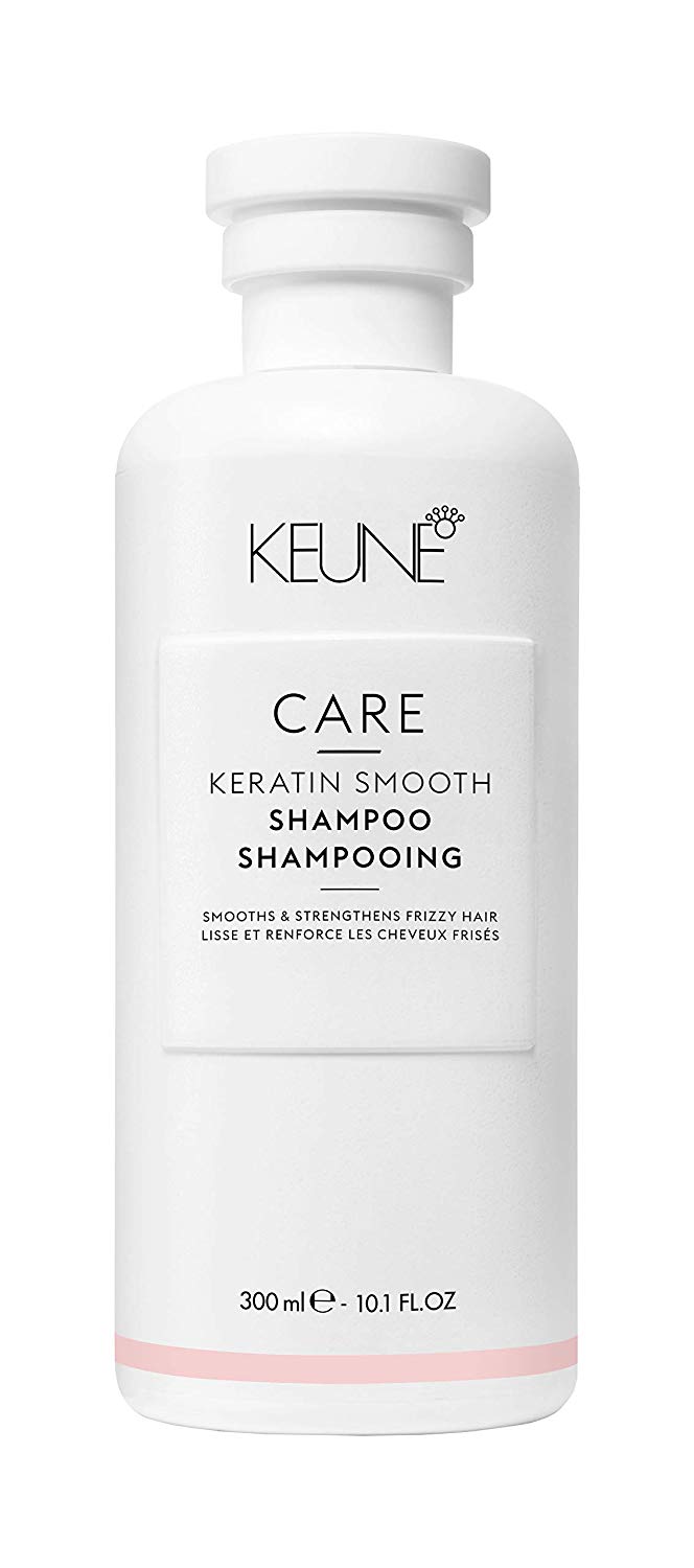Keune Care Line Keratin Smooth Shampoo - Keratin Anti-Frizz Shampoo 300 Ml, 300 ml (Pack of 1)