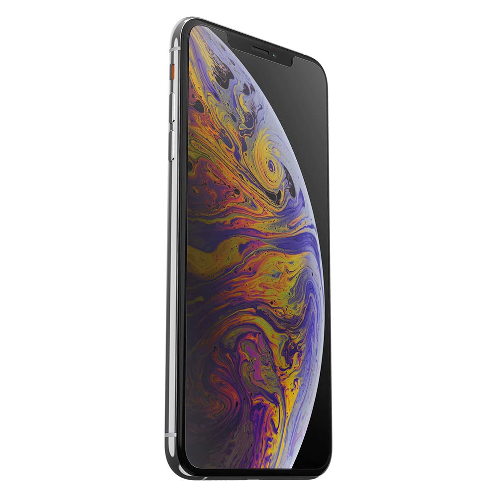 OtterBox Alpha Glass Screen Protector for iPhone Xs Max Tempered Glass, x2 Scratch Protection, Black - Image 3