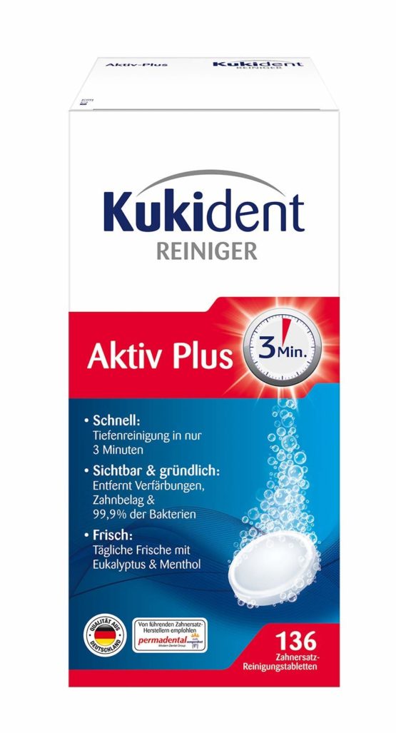 Kukident”Aktiv Plus Extra Stark” Active Plus DeepCleaning Denture