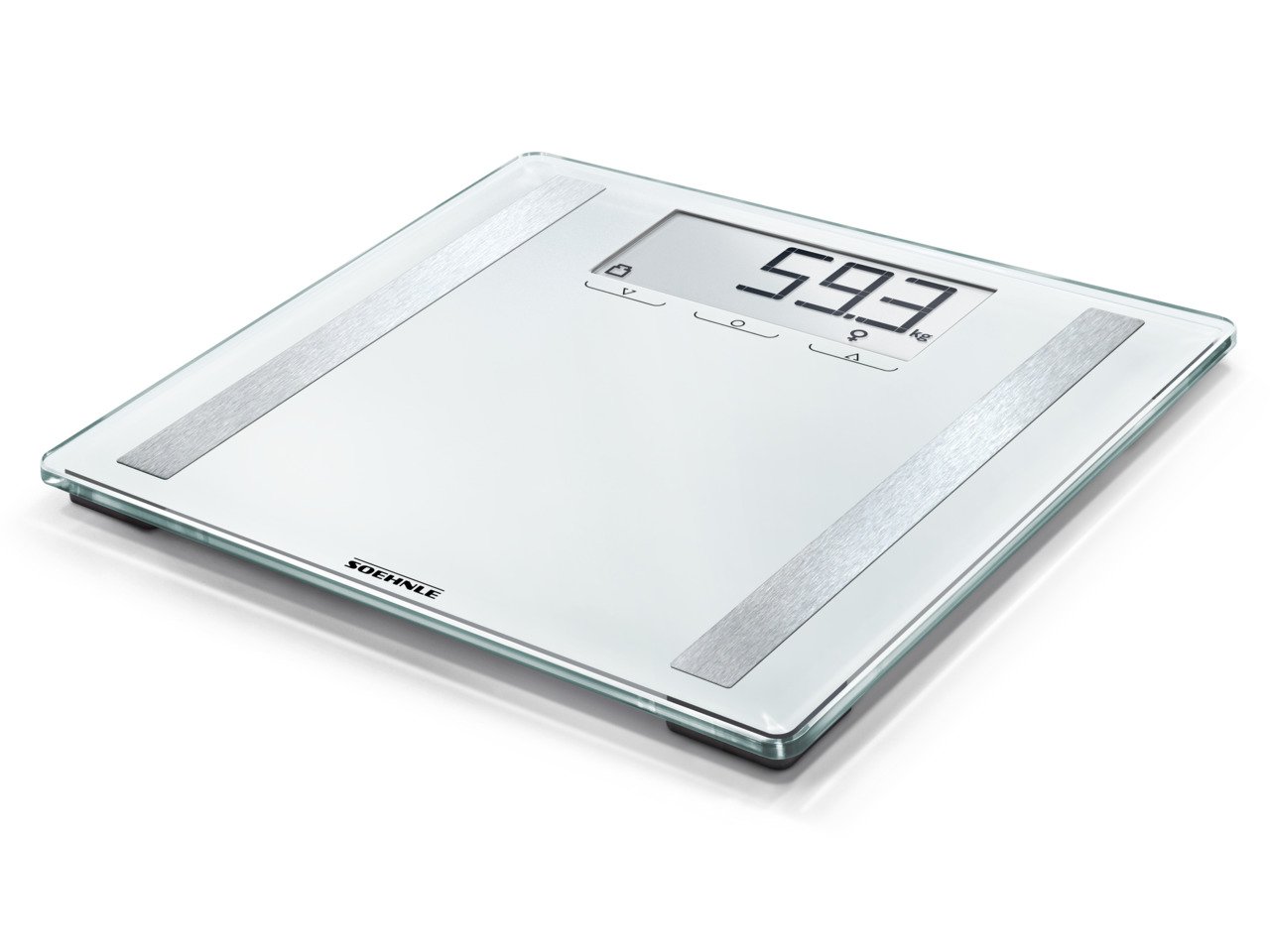 Soehnle Shape Sense Control Electronic Bathroom Scale - 200 Scale, White