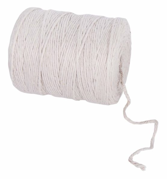 Rayher 4200302 Jute Twine 3Ply, Jute String for Craft, Floristry and Decorations, Diameter 3.5 mm, Length 280 m, ivory - Image 3