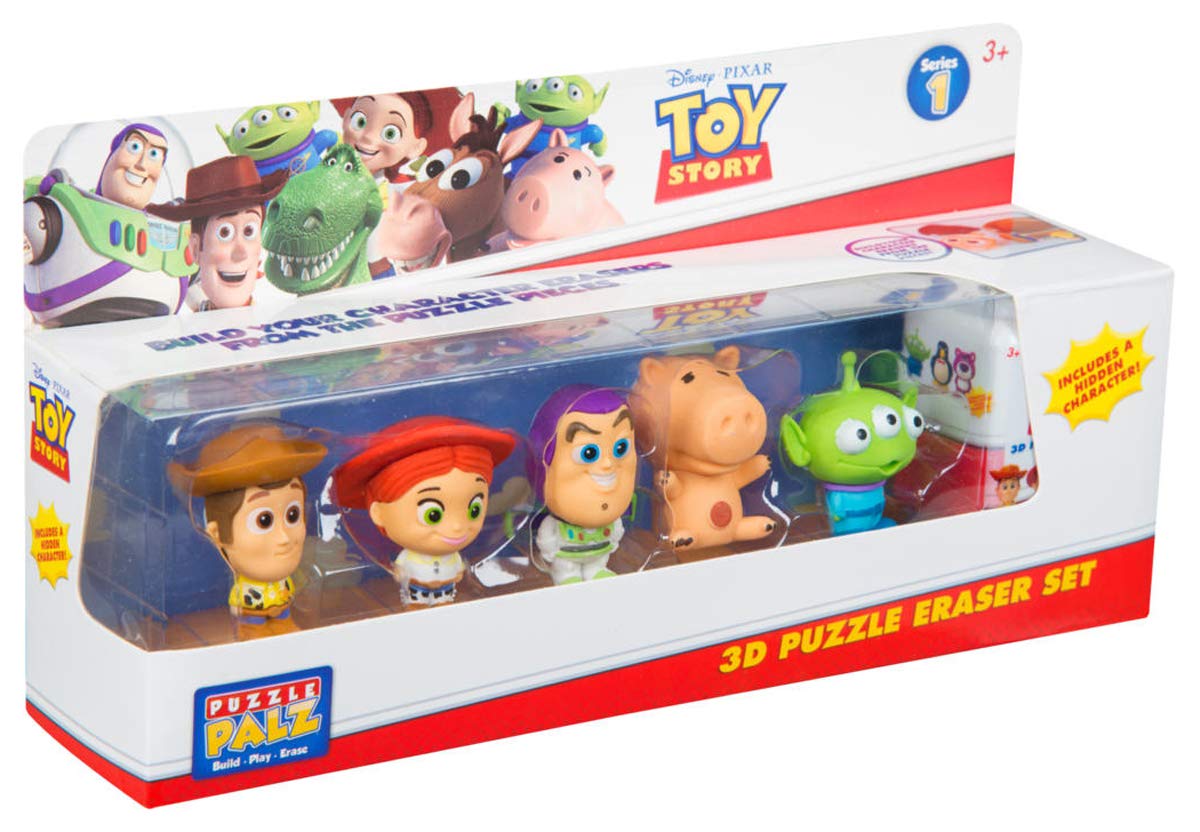 Disney Toy Story 4 Collectable Characters With Woody, Jessie, Buzz, Hamm, Alien, Multicoloured
