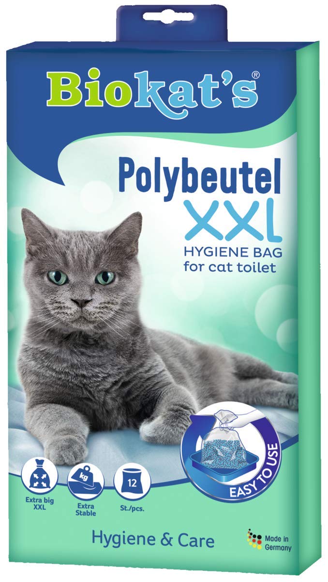 Biokat's polybag for display in the litter box Hygienic and easy change of cat litter, XXL - pack of 12x12