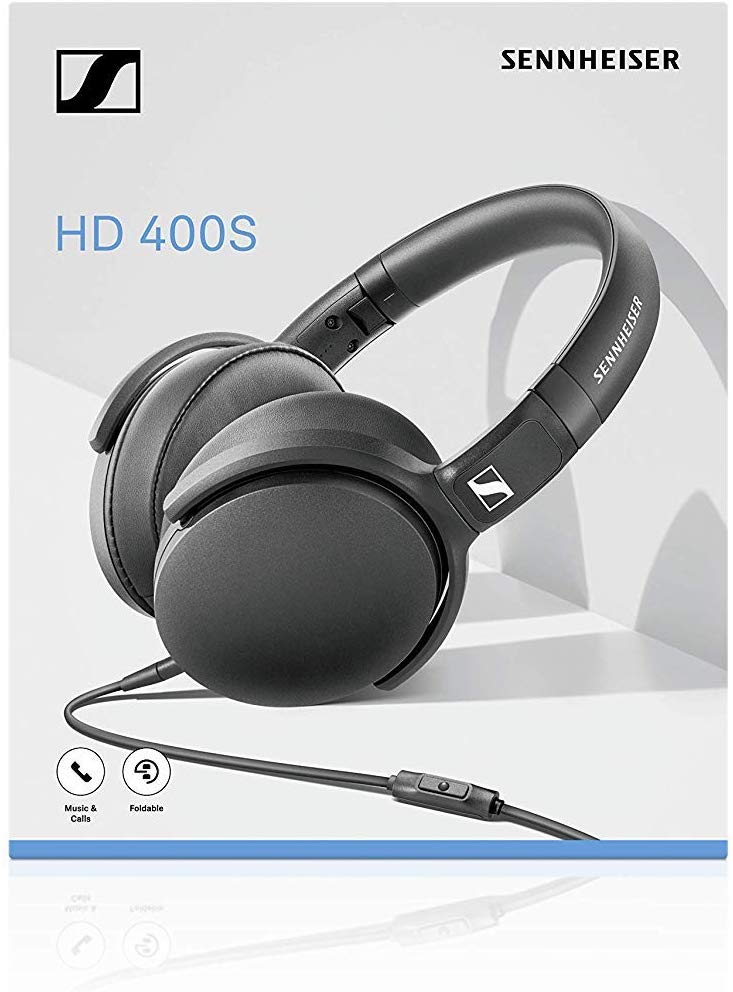 Sennheiser HD 400S - Over-Ear Headphone with Smart Remote, Black - Image 2