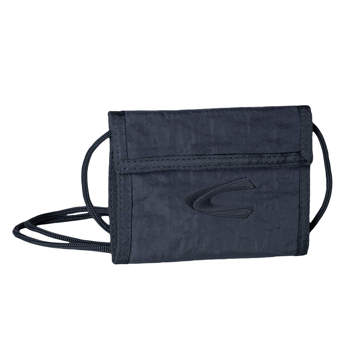 camel active Journey Men's Neck Pouch Chest Bag Travel Purse Small, Dark Blue, 13,5x2x10, 000396