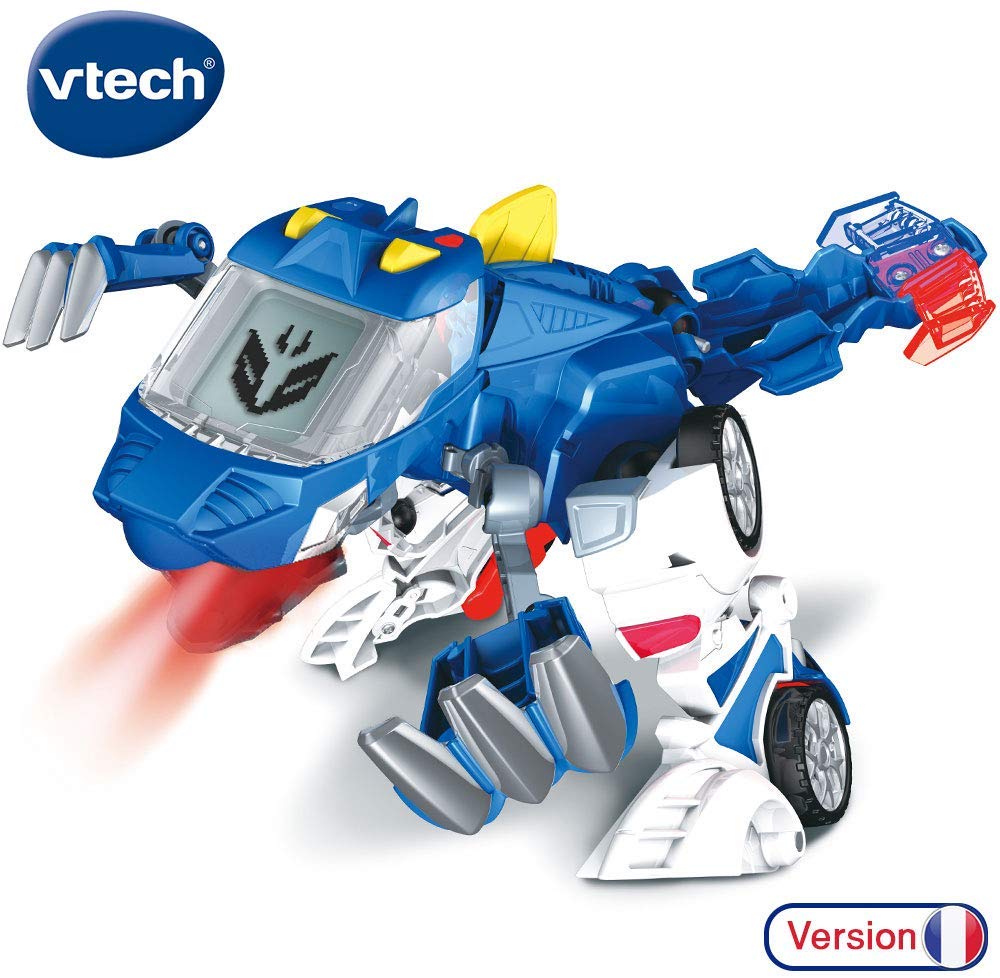 VTech Switch & Go Dinos-OXOR Car/Dinosaur, 80-195005, Multi-Coloured