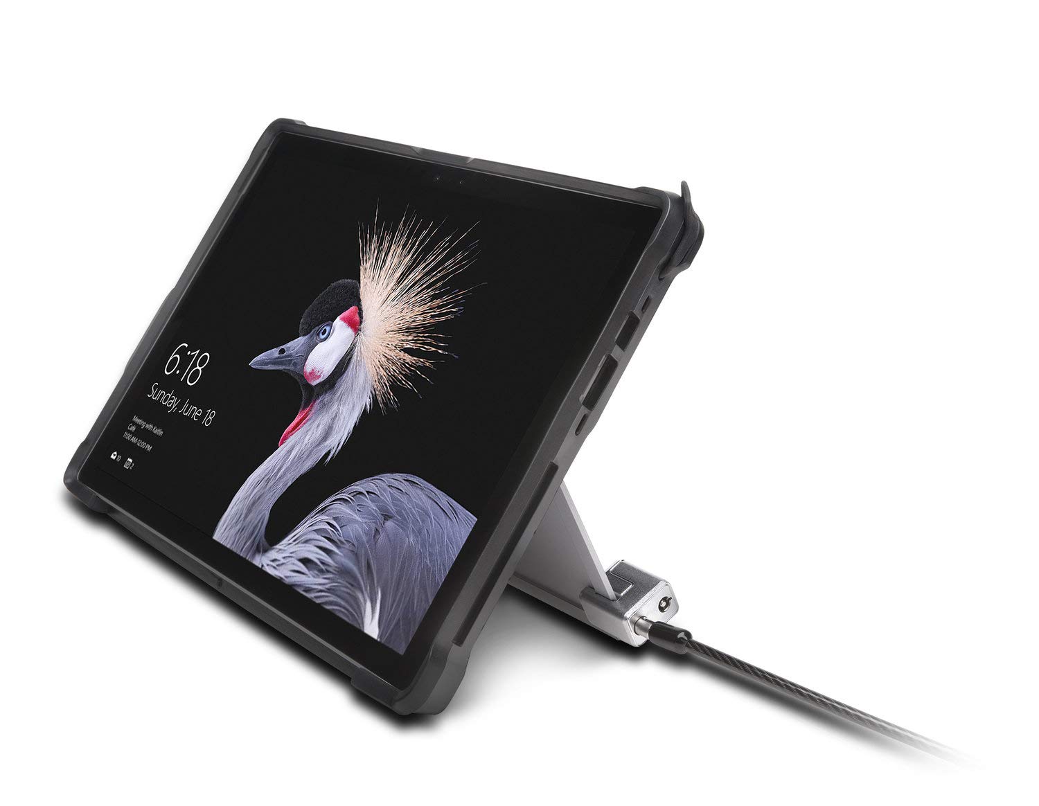 Kensington Laptop Lock, Keyed Cable Lock for Surface Pro with Non-Invasive Locking Technology