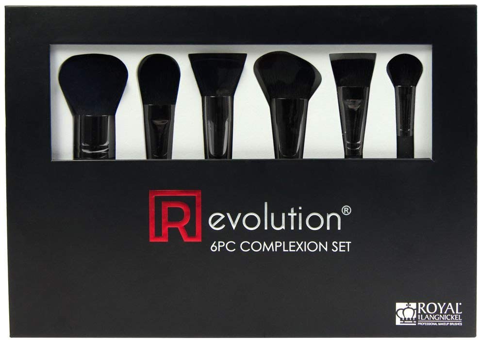 Royal and Langnickel Revolution Complexion Set of 6 Brush, Black - Image 2