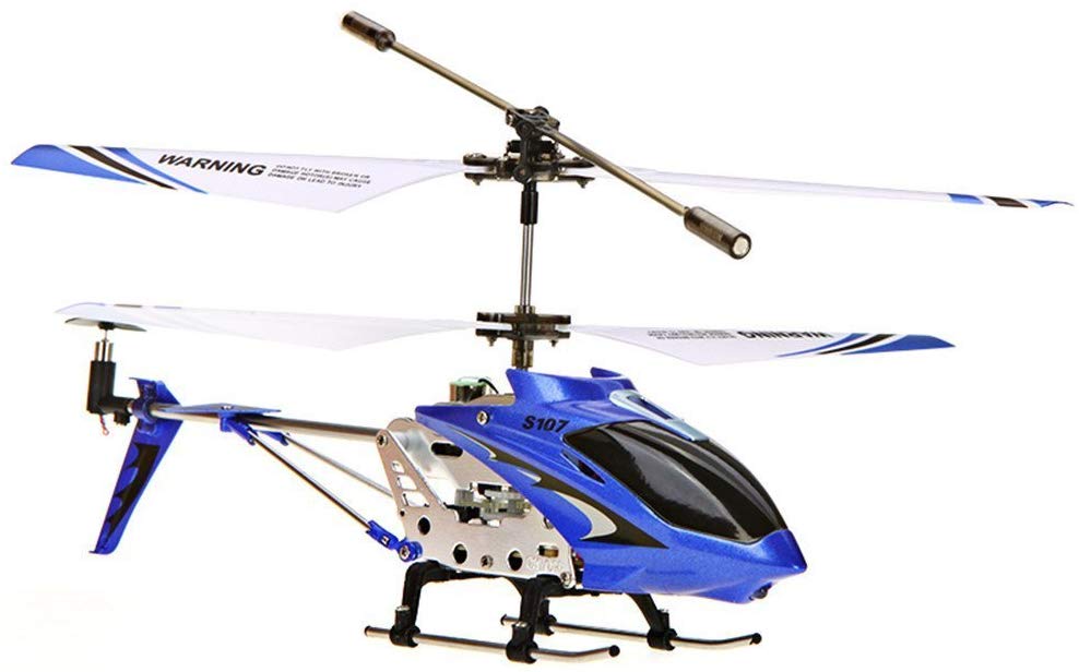Syma 2nd Edition S107 S107G New Version Indoor Helicopter (Blue), 3.86 inches - Image 2