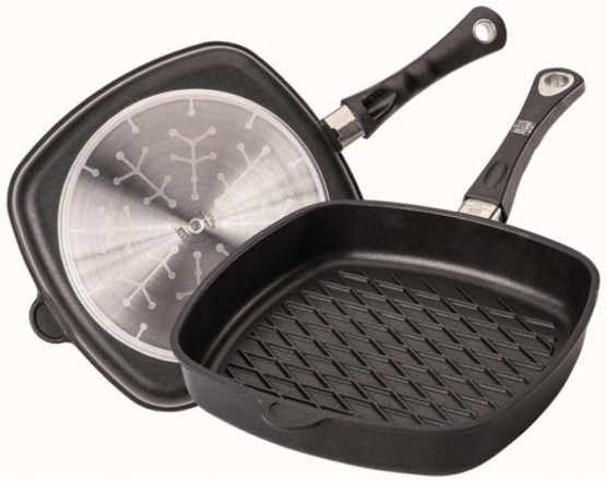 AMT Gastroguss BBQ electric 285BBQ Aluminium Square Pan 28 x 28 x 5 cm - Image 2