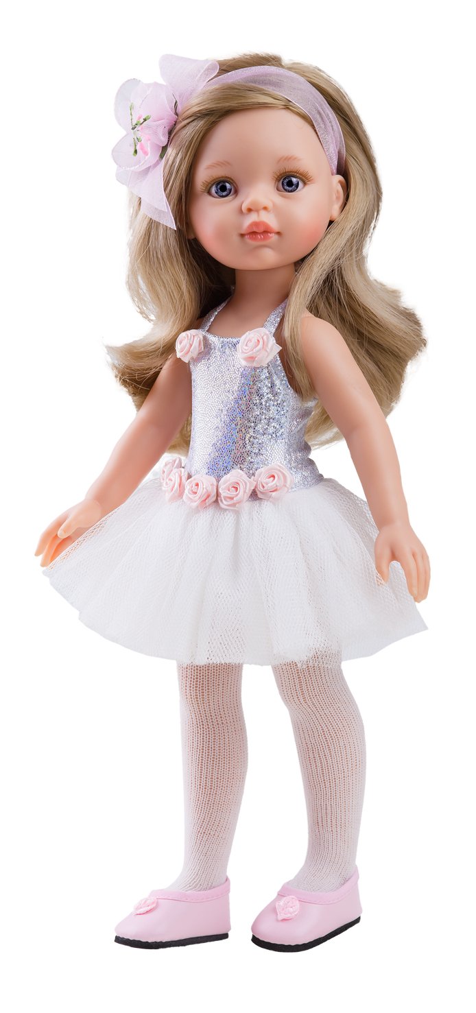 Paola Reina 04447 Carla Bailarina Doll, 32 cm, Multicolour, Multicolor