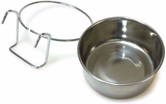 arquivet 8435117854949 – Parrot Feeder Stainless Steel 0.28 L - Image 2
