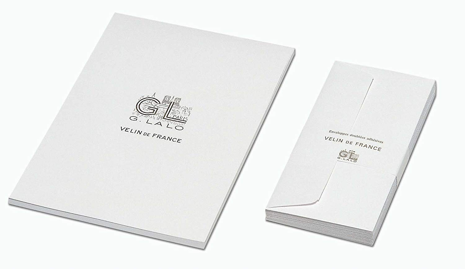 Lalo 21700L, Velin De France. Pack of 20 Gummed lined envelopes. Sizes: 11.4x16.2 cm 100g, French Vellum - Image 3