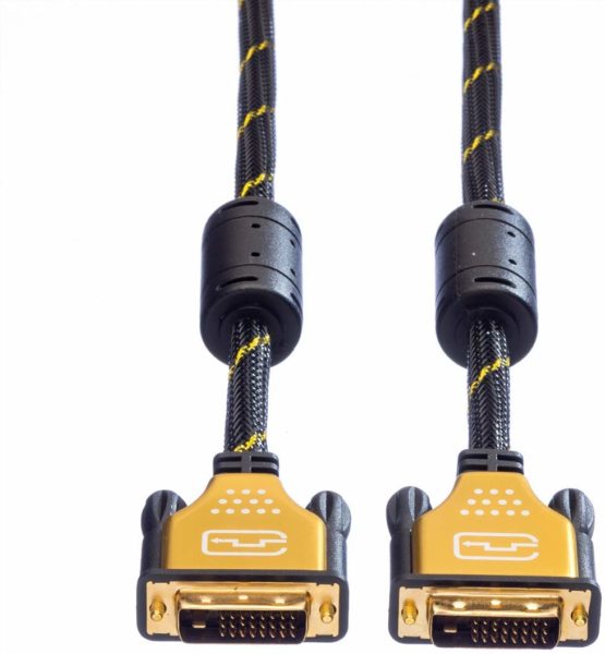 Roline Monitor Cable (DVI, Dual Link, M 1) - Image 2
