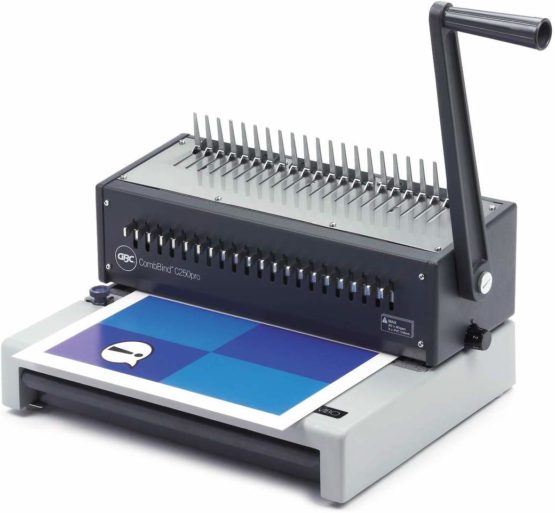 GBC CombBind C250Pro Binding Machine, 20 Sheet Punch Capacity, 450 Sheet Binding Capacity, A4, Black, IB271403 - Image 2