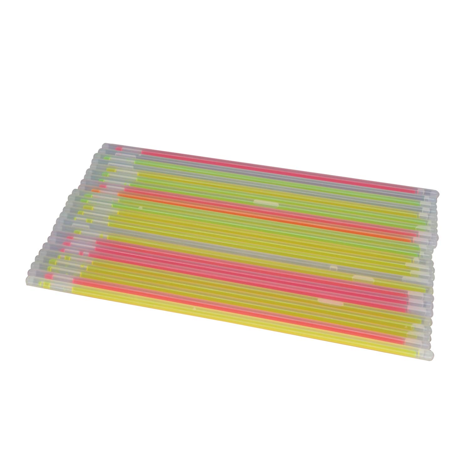 100pcs Premium 8 Inch Glow Sticks With Connectors To Make Neon Necklace Wrist Band Bracelets, Party Favours - Image 4