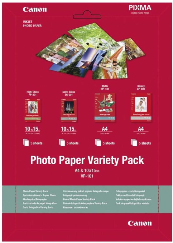Canon A4 10 x 15 cm Photo Paper (Pack of 20)