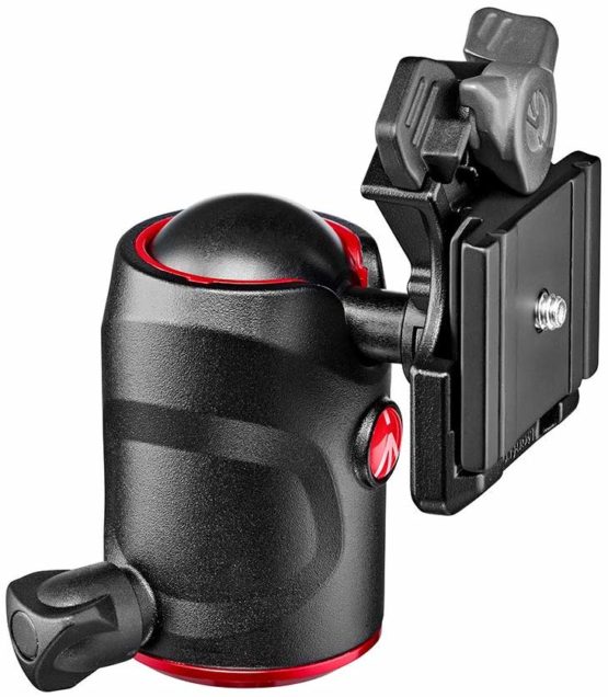 Manfrotto Compact Ball Head 496, Fluid Ball Head for Camera Tripod, Camera Stabilizer, Photography Equipment, for Precise Framing - Image 3