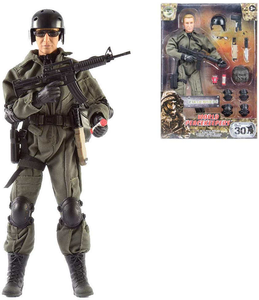 WORLD PEACEKEEPERS from Peterkin, Green, 12 inches