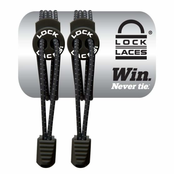 Lock Laces - Elastic No Tie Shoe Laces - One Size Fits All for Kids and Adults - Elastic No Tie Shoelaces