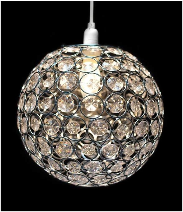 Innoteck Compact Acrylic Spherical Pendant Lampshade - Image 2