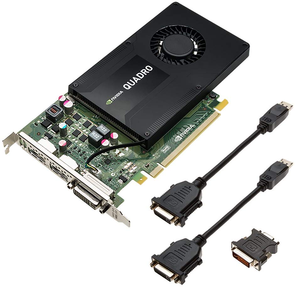 PNY Graphics Card NVIDIA QUADRO K2200 4GB DDR5, black - Image 2