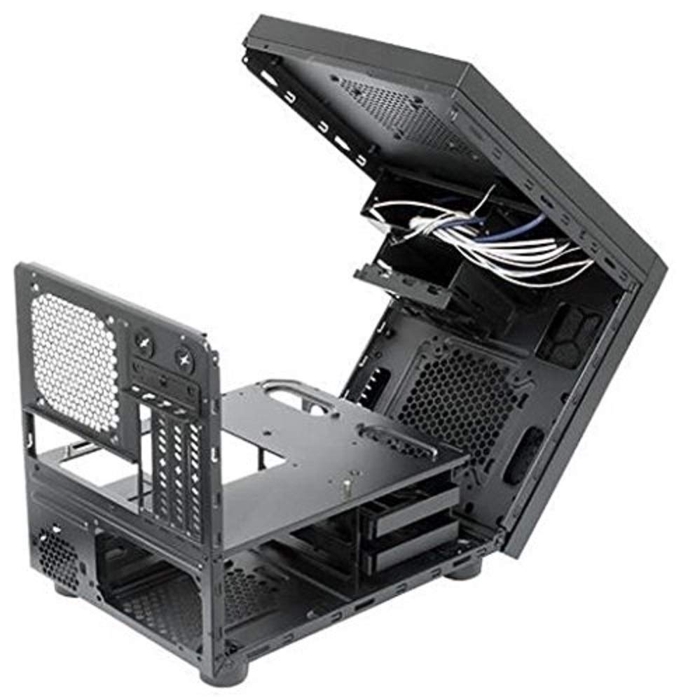 Chieftec CI-01B-OP Gamer mATX Chasis - Black - Image 4